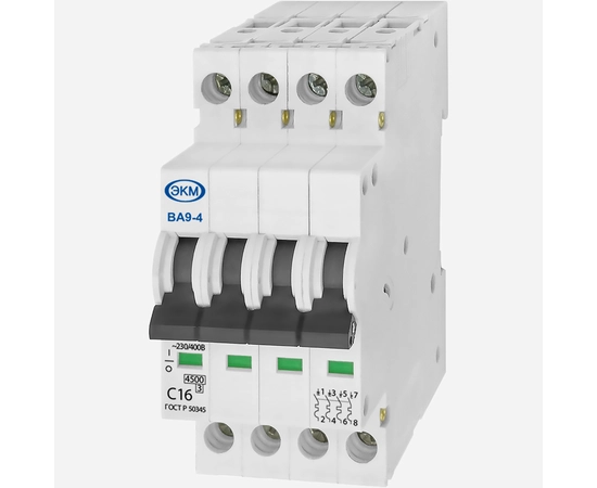 Автоматический выключатель ВА9-4 В16 4,5кА