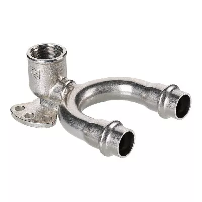 Купить Фитинг из нержавеющей стали – пресс-водорозетка проходная VALTEC по лучшей цене с доставкой - интернет-магазин Прогрессивные решения