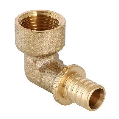 Фитинг аксиальный – угольник надвижной  с переходом на внутреннюю резьбу VALTEC  по лучшей цене с доставкой - интернет-магазин Прогрессивные решения