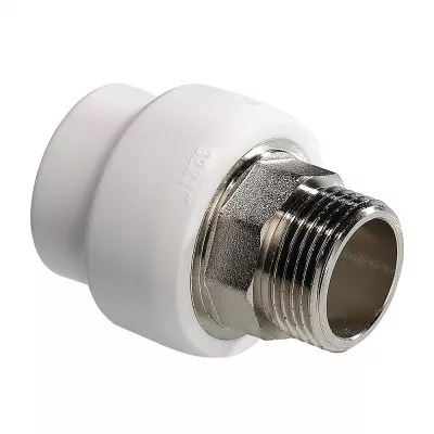 Фитинг полипропиленовый под ключ с переходом на наружную резьбу VALTEC  по лучшей цене с доставкой - интернет-магазин Прогрессивные решения